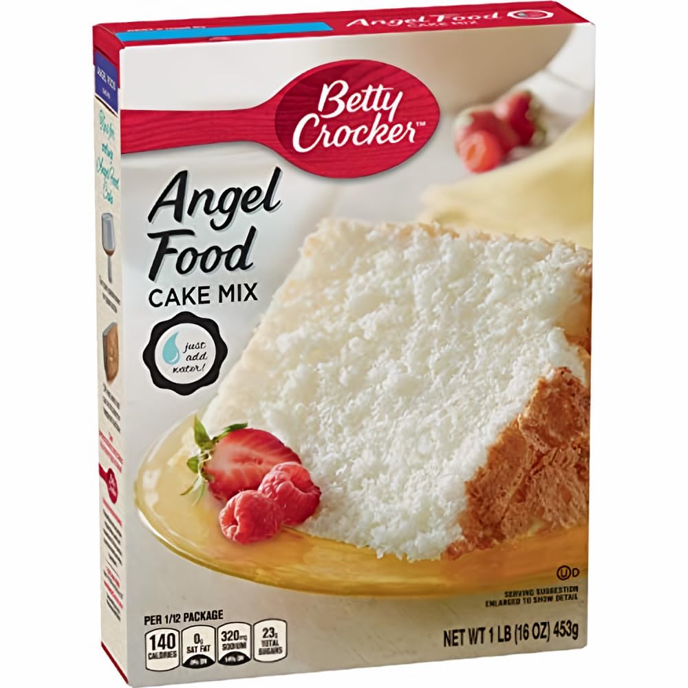 Betty Crocker Angel Food White Cake Mix 16 oz (Pack of 10)