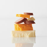 The Swiss Colony High 5 Food Bundle - Assorted Summer Sausages and Cheeses with Christmas Petits Fours - Assorted Chocolate and Mini Layer Cakes