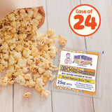 2.5oz Popcorn Machine Popcorn Packets - All-in-One Movie Theater Style Kernels, Salt, and Oil Packs by Great Northern Popcorn (24 Case)