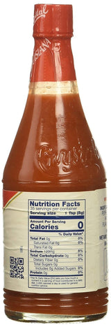 Crystal Louisiana's Pure Extra Hot Sauce - 3 Pack