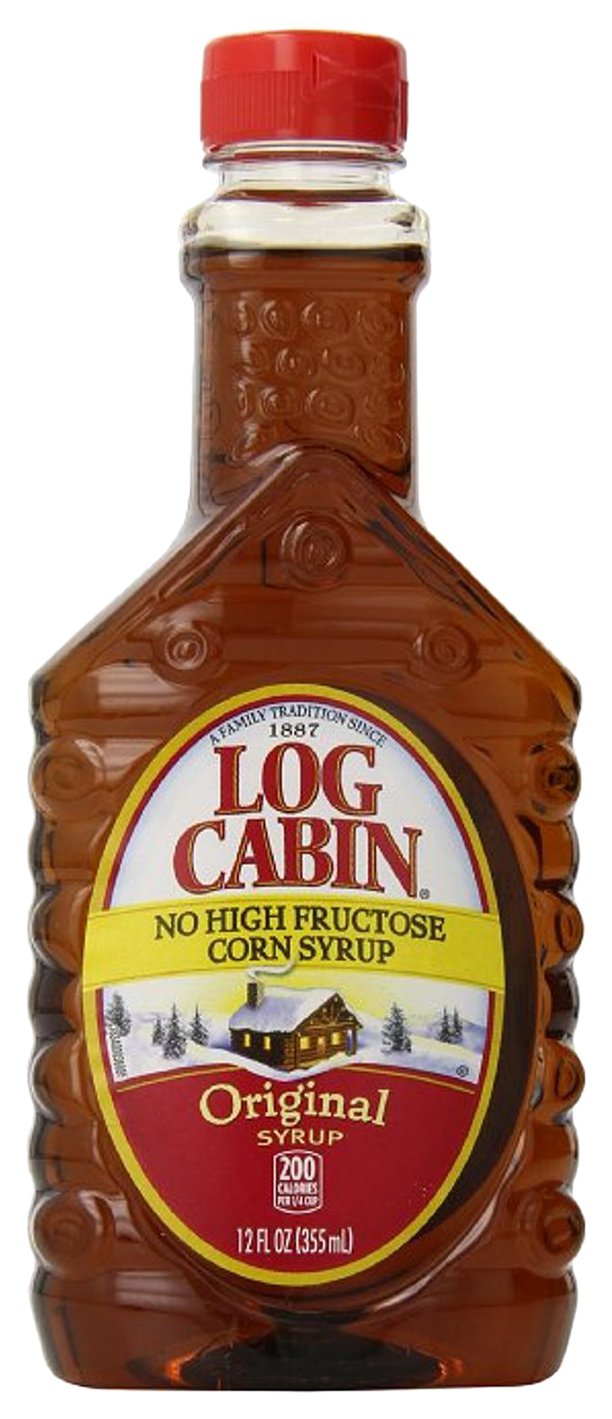Log Cabin Original No High Fructose Corn Syrup, 12 Ounce