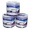 OdorCare 14 oz Gel Crystal Odor Absorber, Odor Eliminator for Smoke, Odor, & Musty Smell in Home, Bathroom, Kitchen, Pet Areas, Made in USA, Lavender