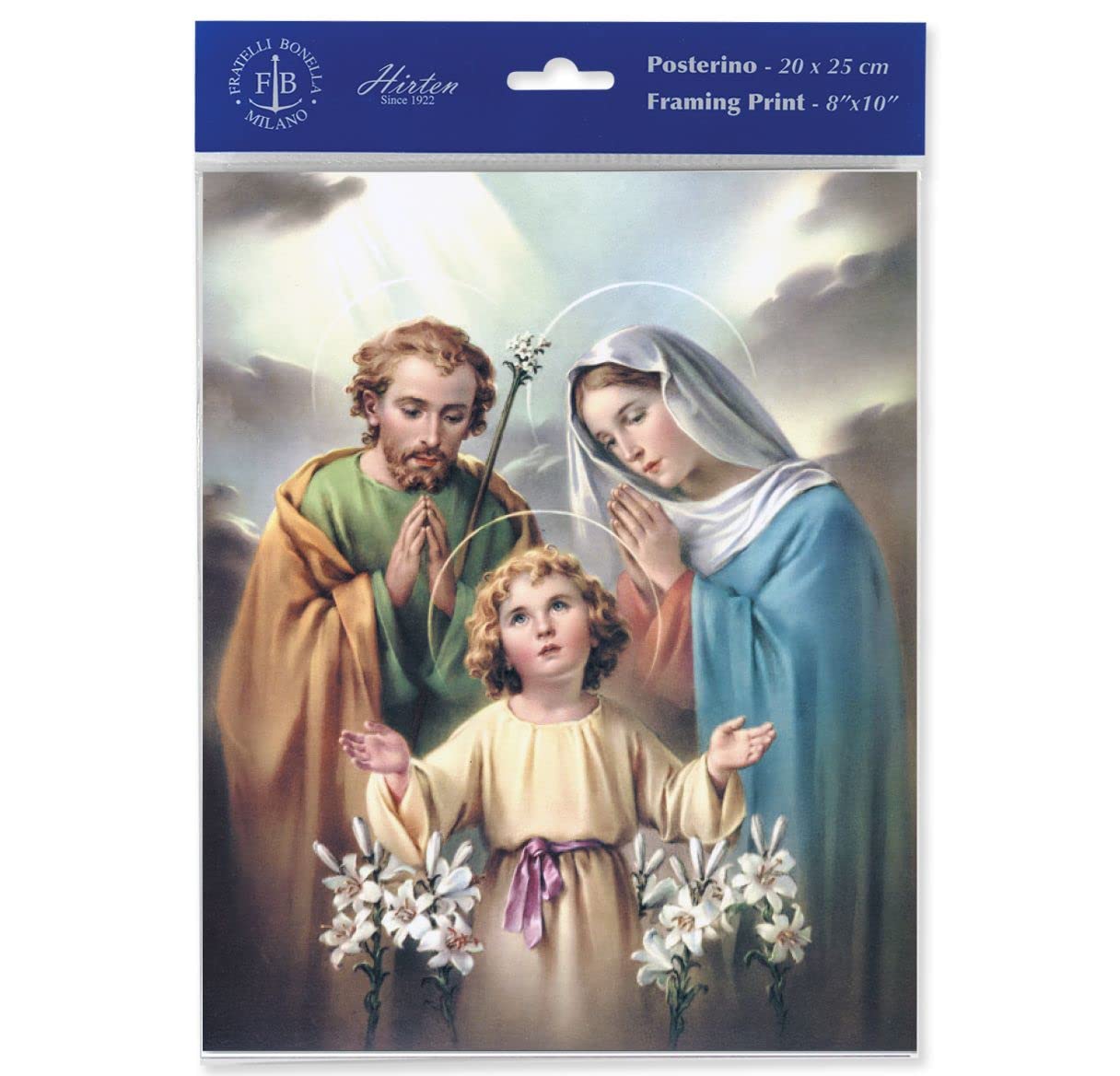 Simeone: Holy Family 8"x10" Italian Prints, 3-Count Value Pack