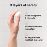 Grab Green Natural 3 in 1 Laundry Detergent Pods, Gardenia-with Essential Oils, 132 Loads, Organic Enzyme-Powered, Plant & Mineral-Based, White