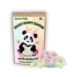 Beary Hoppy Easter Marshmallows Panda Lovers Cute Gifts Easter Basket Filler Premium Pastel Mallows Bear Gift for Kids Butterflies