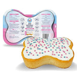 Puppy Cake Dog Birthday Cake Kit - Cake Mix, Icing Mix, Candle and Swirl Tri Color Silicone Pan, Birthday Cake Flavor - Bake or Microwave - Perfect for Celebrating Your Dog’s Special Day - Made in USA