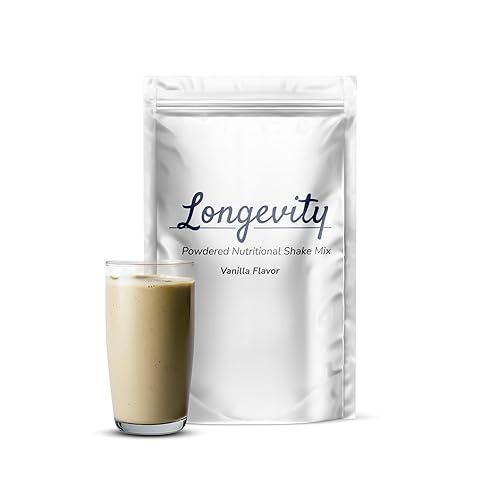 Longevity Wellness | Longevity All-in-One Nutritional Shake Mix | Complete Daily Nutrition with Protein, Vitamins & Minerals, & More | 30 Servings |