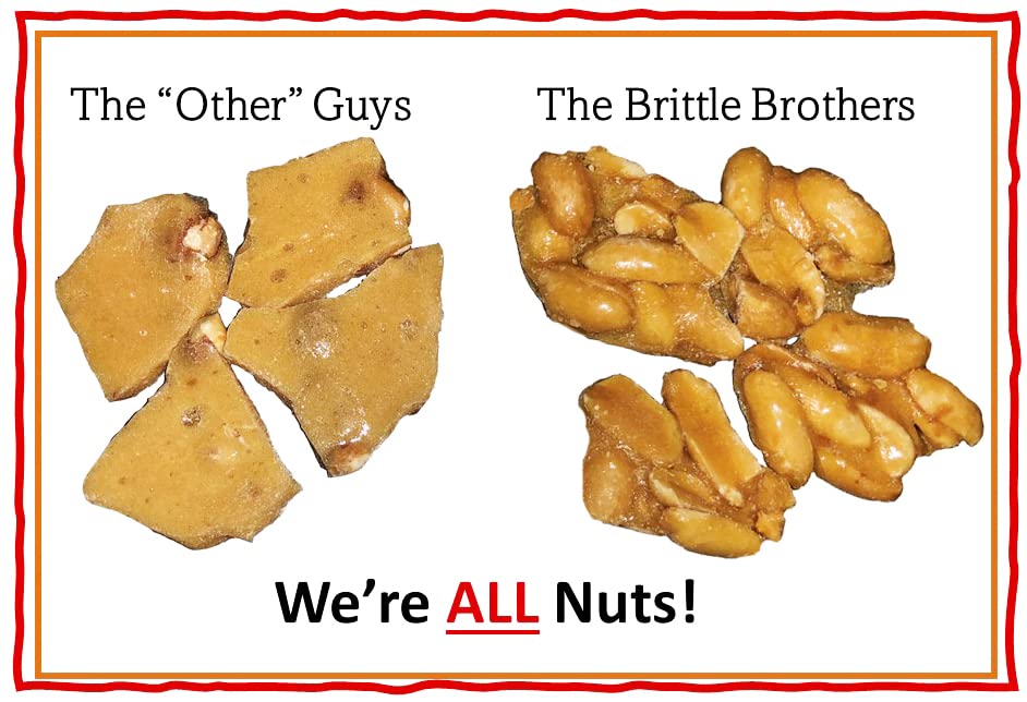 Brittle Brothers Pecan Brittle - 16 oz Gift Box - Gourmet Candy