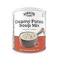 Creamy Potato Soup Mix Emergency Food Supply, 36 Servings, 25 Year Shelf Life, No Trans Fat - Dehydrated Meals, Survival Food Camping Essentials Can