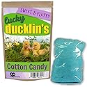 Lucky Ducklin’s Premium Cotton Candy - Cute Baby Ducks Ducklings - Novelty Candy for Boys, Girls - Gluten-free, Blue, 1 ounce