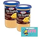 Old English Cheese Spread, Sharp Cheddar Cheese, Extra Sharp Cheddar Cheese, 2 Pack of 5 oz Jars - Authentic Aged Cheddar Flavor Bundled with The