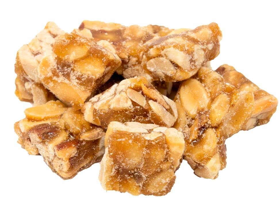 Old Fashioned Peanut Squares by Nuts to You | Peanut Crunch with Delightful Crunch & All Natural Ingredients | Sweet Snack Honey Taste (2 Pound)