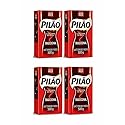 Pilao Coffee Traditional Roast and Ground- Café Torrado e Moído - 17.60oz. (500g)(PACK OF 4), Updated version