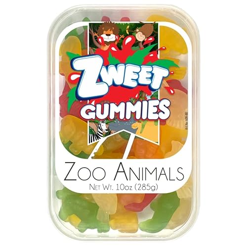 Zweet Gummy Zoo Animals - 10 oz. Tub