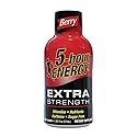 5-Hour Energy Extra Strength Beverage, Black, Berry, 46.32 Fl Oz