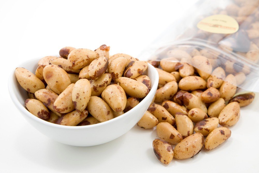 Roasted Brazil Nuts (4 Pound Bag) (Salted)