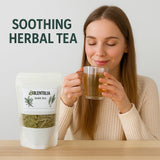 Blentolia Sage Tea - 100% Natural Dried Sage Leaves - Herbal Wellness Tea for Relaxation, Digestion & Immune Support - 50g Resealable Pouch