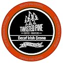 Twisted Pine Coffee Decaf Irish Creme, Flavored Decaf Coffee, Single-Serve Cups for Keurig K-Cup Brewers, 24 Count
