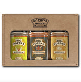Big Poppa's Fish & Seafood Seasoning Bundle - Desert Gold, Little Louie’s & Jalapeño Lime | Fish & Shrimp Rubs