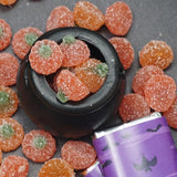 Fancy Jelly Pumpkins, 2 Pound Bulk Bag, Firm Candy, Halloween Gummies, Fall Gummy Canfy