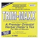 Body Breakthrough Diet Trim-Maxx Tea Lemon, 60 Count