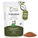 Organic Way Premium True Ceylon Cinnamon Cut & Sifted (Cinnamomum verum) - Adds Flavour | Organic & Kosher Certified | Raw, Non GMO & Gluten Free |