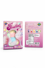 Lupy Lups! Magic Floating Cotton Candy -It Floats! 6.3 oz 15 Balls-Assorted Flavors- Pastel Candy for Stocking, Treats, Party Favors, Buffet table