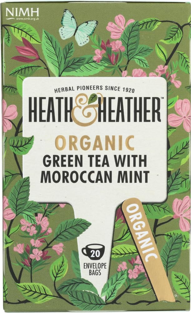 Heath & Heather Organic Green Tea & Moroccan Mint