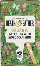 Heath & Heather Organic Green Tea & Moroccan Mint