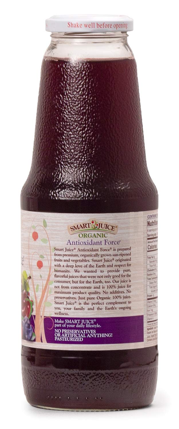Smart Juice Antioxidant Force Organic Juice - 33.8 fl oz (1L) - (Case of 6)