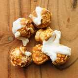 Green Jay Gourmet Popcorn - Butter Rum Crunch Caramel Popcorn - Handmade & Fresh Chocolate & Caramel Corn - Great Gift for Chocolate Lovers - 8 Ounce