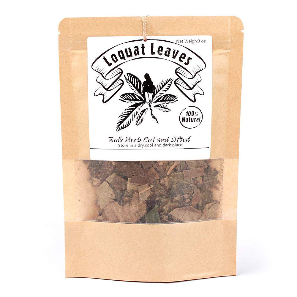 EidolonGreen [China Medicinal Herb] Loquat Leaf (Eriobotrya Japonica/???/Pipaye/???) Pure Natural Dried Loose Leaves 3 Oz(88g)
