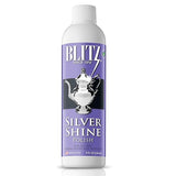 Blitz Silver Shine Polish Liquid Silver Polish for Sterling and Silverplate Jewelry, Dishes, Flatware, Fixtures, & Decor Non-Toxic, Non-Abrasive