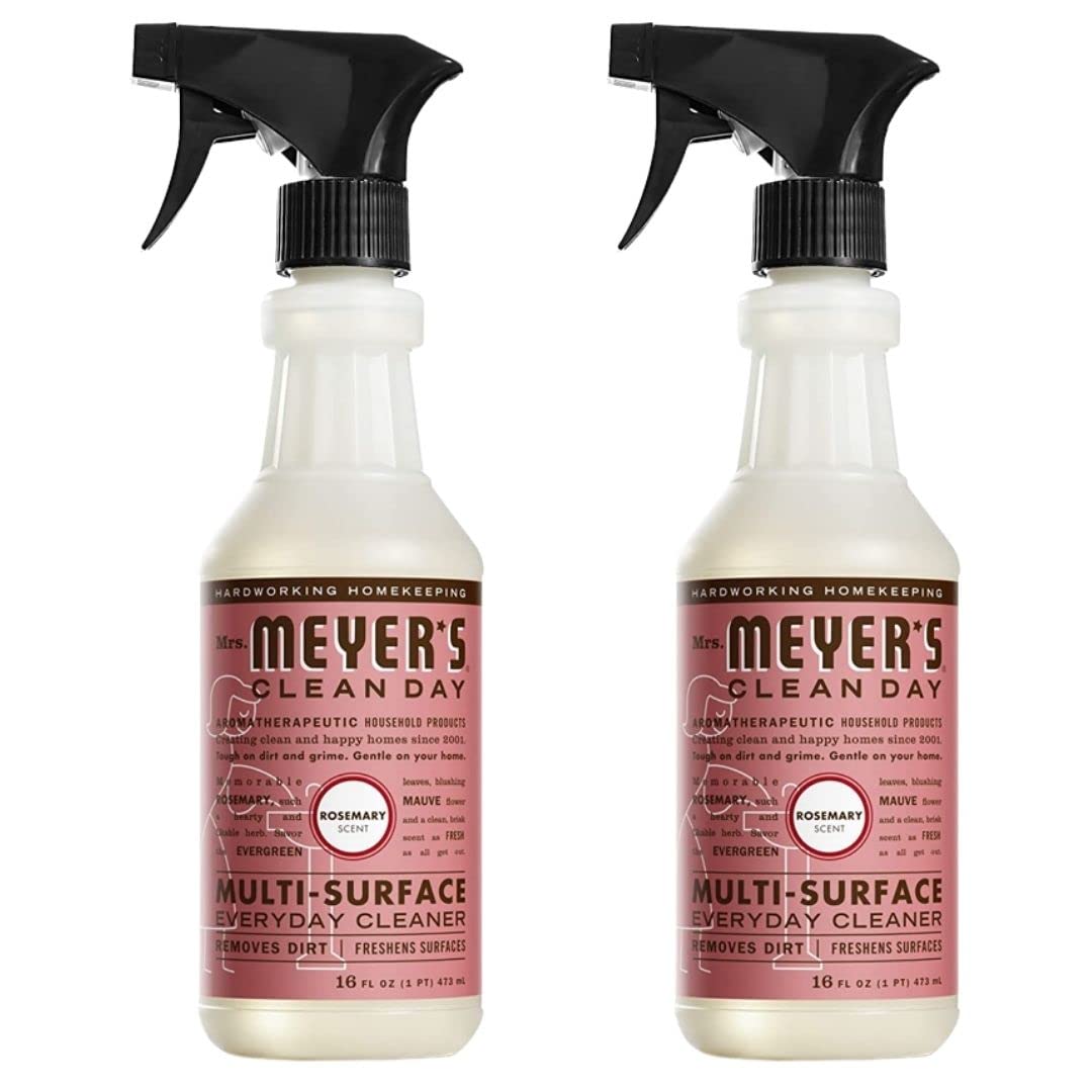 Lovely Annie All Purpose Cleaner Spray Multi Surface Cleaner Spray Bottle as: Floor Cleaner, Counter Cleaner & More Rosemary Scented Cleaner, 16 Fl OZ