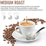 Ellis Coffee - Donut Shop - Medium Roast - Single Serve Coffee Pods - 24 Coffee Pods