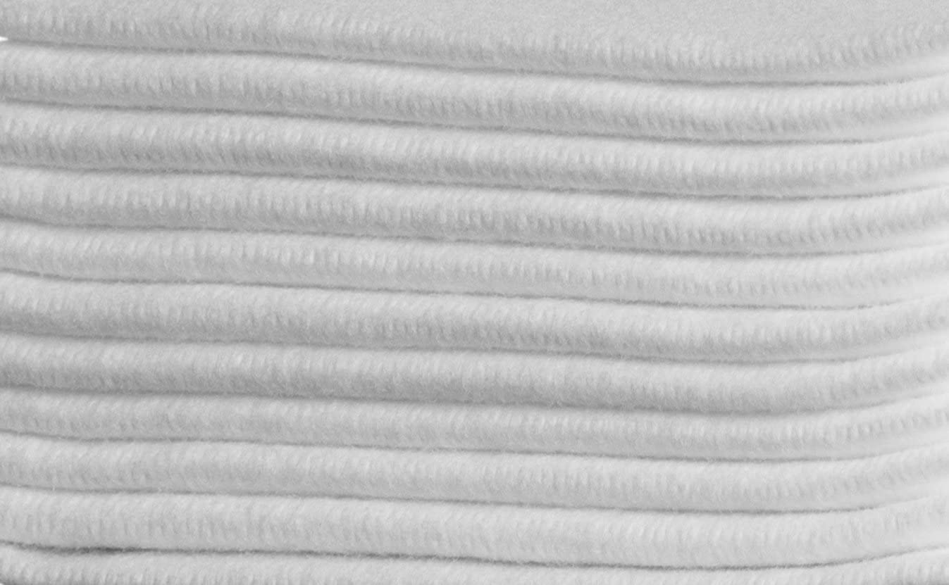 Linen Feel Disposable Guest Towels - Cloth Like White Paper Hand Napkins 200 Pack - Highly Absorbent, Soft Fancy Guest Hand Towels for Bathroom