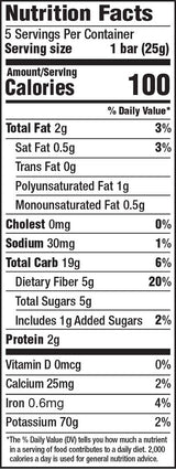 Wholesome Goodness Power Bar, Apple/Cinnamon - 5 Count Box