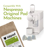 Ozpod Matcha Green Tea Pods for Nespresso Original, Compatible Nespresso Tea Pods, 100% Compostable and Biodegradable from Australia, 15 Single Serve