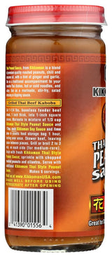 Kikkoman Sauce Peanut Thai Style, 9 oz
