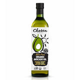 Chosen Foods Organic Avocado Oil for Cooking, 33.8 Fl Oz - Naturally Refined Cooking Oil made from 100% Pure Avocados - Non-GMO, Gluten-Free, Keto Friendly, Glyphosate Free - 1 Liter (Pack Of 1)