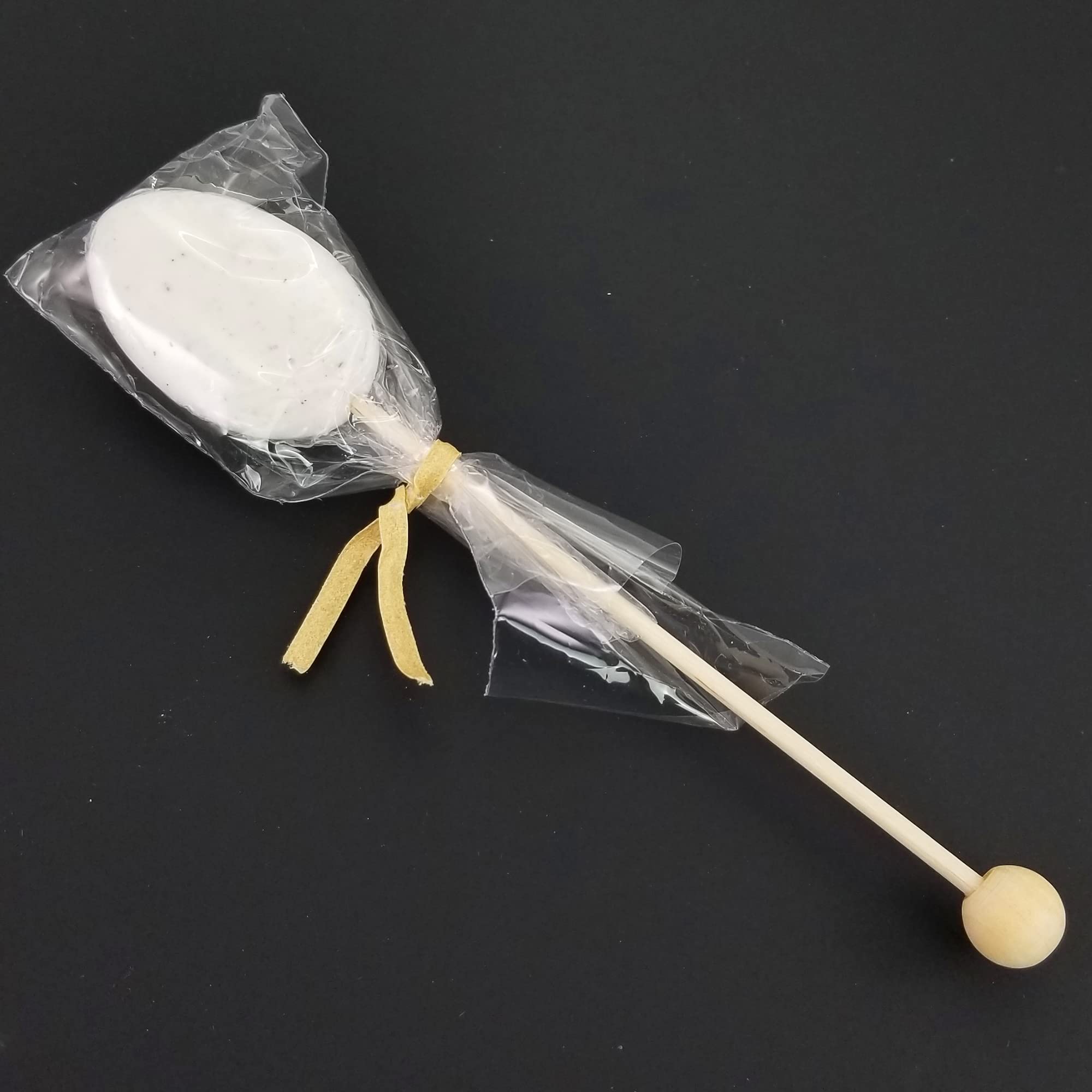 Melville Candy Gourmet Coffee Spoons - Naturally Flavored Stirrers for Beverages - Sweetened French Vanilla, 8 Count
