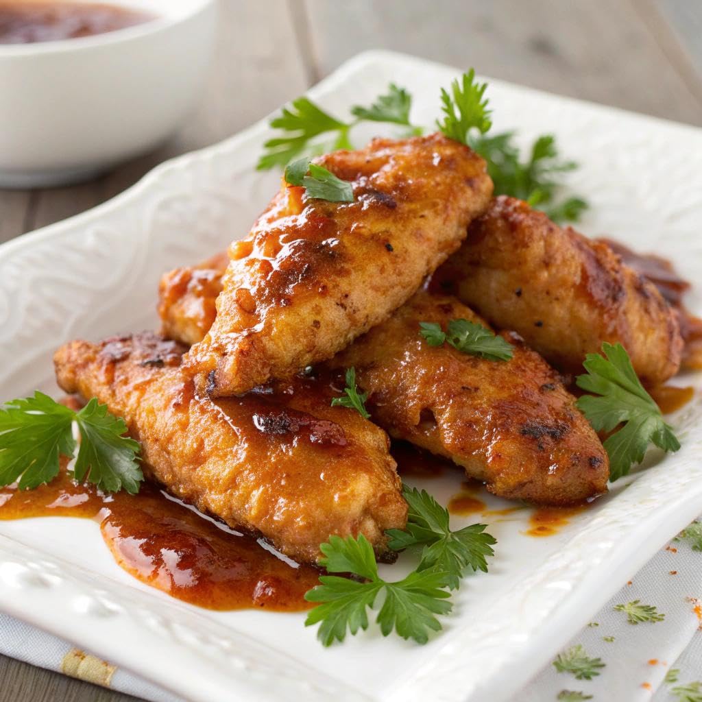 Tyson Honey BBQ Chicken Strips, 25 oz (Frozen)