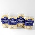 Eduardo's Fettuccine Pasta, Hand-Laminated Egg Pasta, Wide Fettuccine Noodles, Ambient Temperature Slow Dried Since 1977, 12oz (4-Pack)