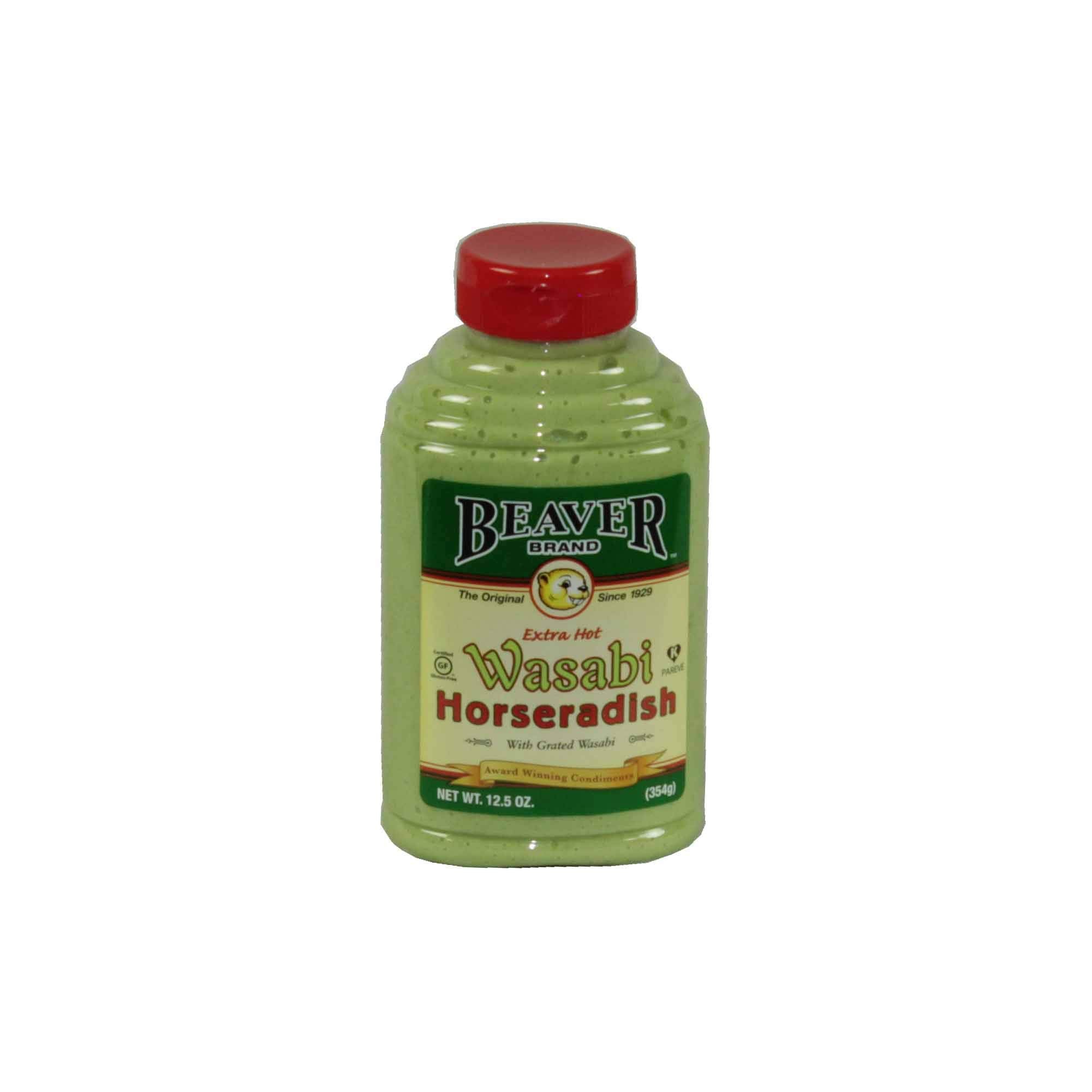 Beaver Extra Hot Wasabi Horseradish (6x12.5oz)