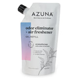 Azuna Air Freshener and Odor Eliminator for Strong Odor Gel 12oz Refill Pouch | Plant-Based & Long Lasting | Pet, Smoke, Home and Bathroom |