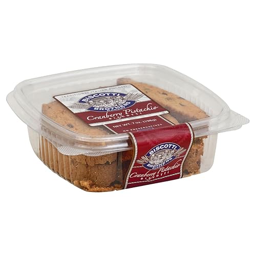 Biscotti Brothers Bakery, Cranberry Pistachio, 7 Ounce