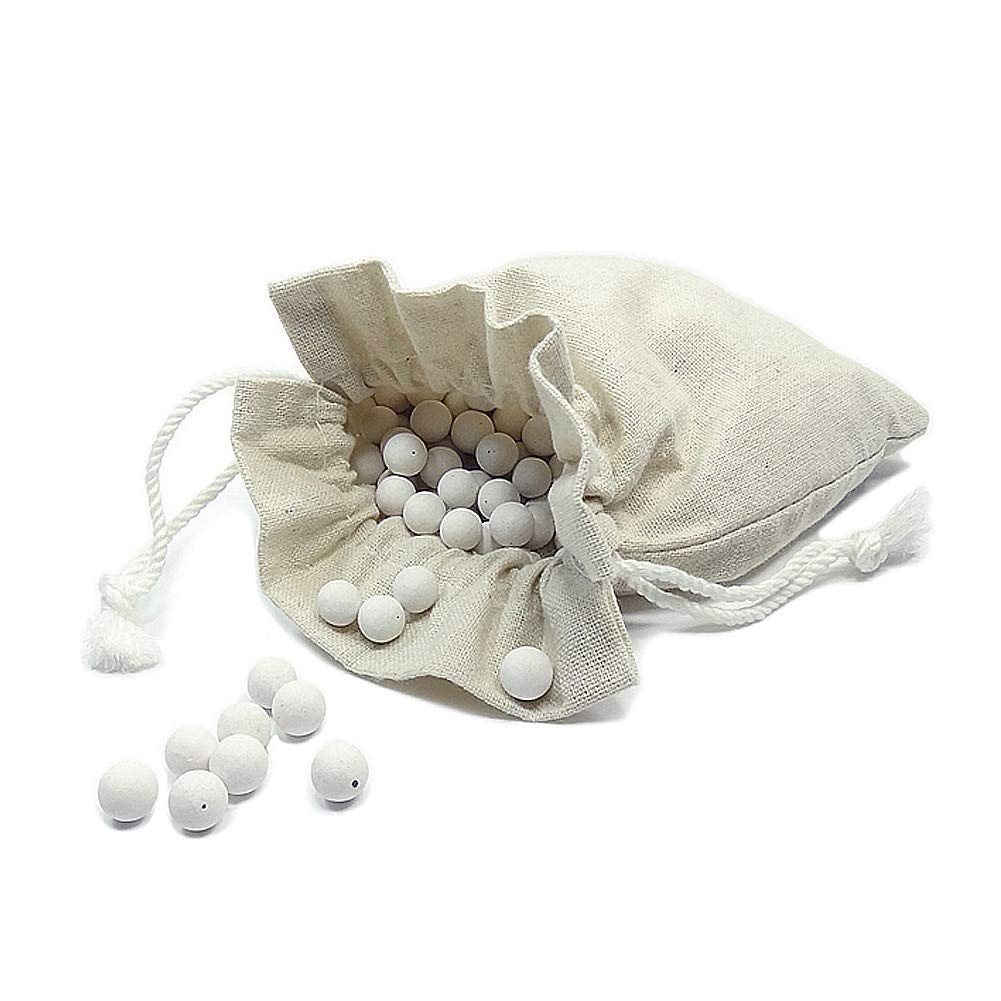 CAN_Deal 500g 1LB Ceramic Baking Beans Pie Bead for Blind Pastry Baking Heat Resistant with Storage Bag