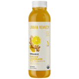 Urban Remedy Organic Ginger Lemonade, Low Glycemic Lemon Drink with Probiotics & Vitamin C, Immune & Digestive Support, Vegan, Gluten-Free, Non-GMO