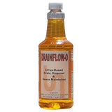 DETCO Drainflow-O Natural Citrus Drain Maintainer & Grease Trap Degreaser - Industrial Strength Orange Peel Solvent - Non-Acid, Non-Caustic