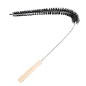 Dryer Vent Cleaner- 72cm Flexible Long Rod Brush-Sewer Drain Brush/Radiator Refrigerator/Washing Machine Tool Coil Brush for Dirt Dust Lint Blockage